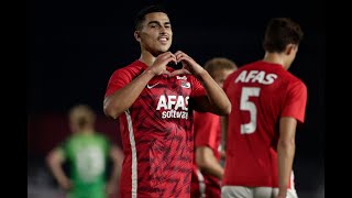 ZAKARIA ABOUKHLAL • AMAZING • AZ ALKMAAR amp 🇲🇦 NATIONAL TEAM • GOALS ASSISTS amp SKILLS [upl. by Yeblehs759]