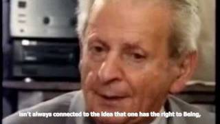 Levinas The Right To Be English Subtitles [upl. by Nnaael]