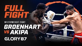 LEGEND VS TOP PROSPECT Murthel Groenhart vs Cihad Akipa  Full Fight [upl. by Rhee645]