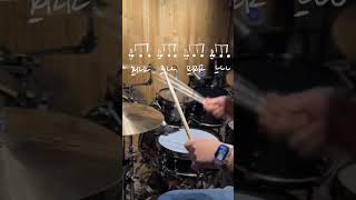 Flam Accent viralvideo drumcover drumroll beginners [upl. by Keener613]