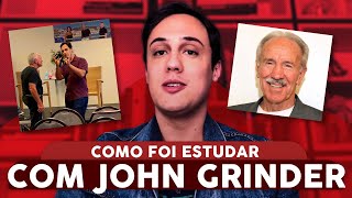 COMO FOI ESTUDAR COM JOHN GRINDER COCRIADOR DA PNL [upl. by Allets135]