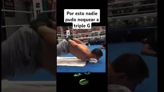 Gennady Golovkin entrenamiento mandíbula y cuello triple g boxeo Canelo caneloalvarez [upl. by Stew]