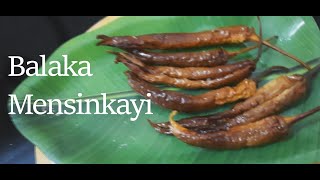 Stuffed Chilli  Balaka Mensinkayi  Dried Stuffed chilli  Sandige Mensinkayi [upl. by Tonye]