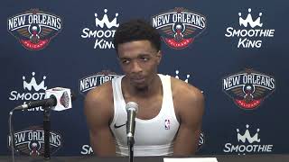 Herb Jones Postgame Interview  Pelicans at Nuggets 13123 [upl. by Sirois]