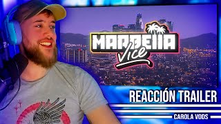 Reacción al tráiler de MARBELLA VICE 2 en el que participé  CAROLA [upl. by Baler]