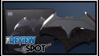 Collectible Spot  QMx Caliber Metalworks Batman Batarang 11 Scale Replica [upl. by Berlyn]