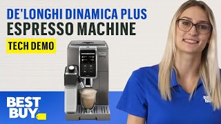 DeLonghi Dinamica Plus Espresso Machine  Tech Demo from Best Buy [upl. by Hasty]