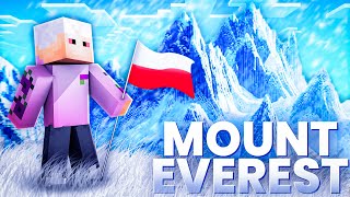 SPĘDZIŁEM 79 GODZIN by WEJŚĆ NA MOUNT EVEREST w MINECRAFT [upl. by Aysab214]