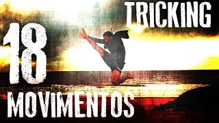 18 MOVIMENTOS DO TRICKING BÁSICO [upl. by Aday]