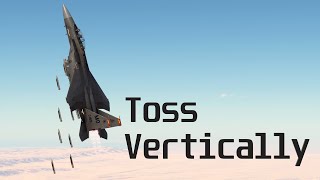 Vertical Toss Maneuver  GBU39 amp GromE2  F15E Strike Eagle amp Su34 in Dev Server War Thunder [upl. by Masao144]