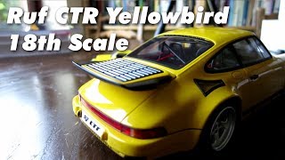 GT Spirit Ruf CTR Yellowbird 118 model car unboxing [upl. by Bohaty247]