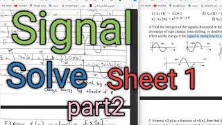 sheet1  signal  part2 [upl. by Lippold]