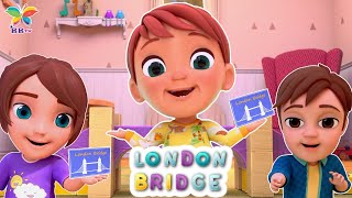 London Bridge is Falling Down  Nursery Rhymes amp Kids Songs  BBTVKIDS [upl. by Fax198]