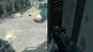 Call of Duty 4 M203 Grenade Launcher Tube Tricks 2 [upl. by Elyrad385]