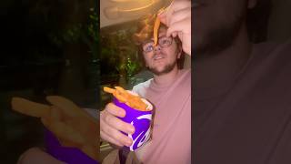 Taco Bell NACHO FRIES Rock shorts foodreview [upl. by Eckart475]