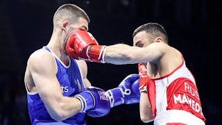 Gabil Mamedov RUS vs Nazif Sejdi SRB European Boxing Championships 2024 QFs 63kg [upl. by Nessim885]