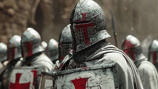 The First Crusade  Knights Templar Chanting in a March to the Holy Land [upl. by Fredek]