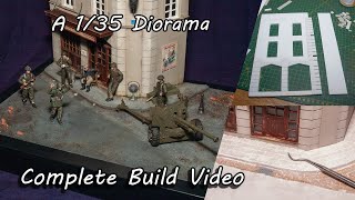 A 135 Diorama Full build with realistic scenery  Captured in Caen [upl. by Orville]