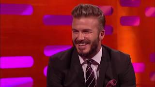 The Graham Norton Show  David Beckham Hugh Jackman Noel Gallagher [upl. by Ahsei750]