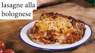 Wegańska LASAGNE ALLA BOLOGNESE Jak zrobić  WegeTuba [upl. by Mccandless48]