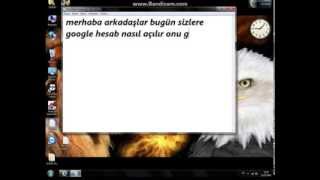 google hesap nasıl açılır [upl. by Anett]