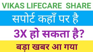 Vikas Lifecare Share Target 🎯 Vikas Lifecare Share Latest News Vikas Lifecare Share News [upl. by Bekah]