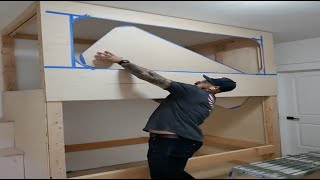 Ultimate Gaming Bunk Beds Build [upl. by Medwin]