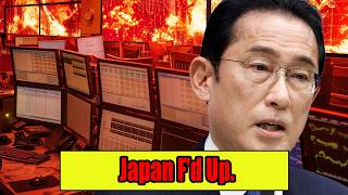 Japan JUST Crashed the GLOBAL Stock Market [upl. by Awe]