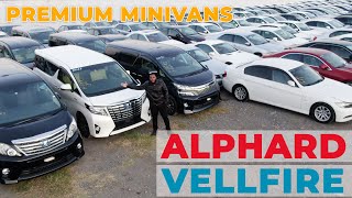 Toyota Alphard and Toyota Vellfire  Premium Minivans from Japan [upl. by Wolbrom227]