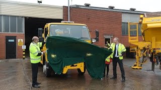 Oldhams latest gritter for 2016 named [upl. by As]