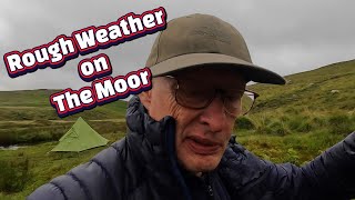 Wild CAMPING Wild DARTMOOR Wild WEATHER Wiltshire Man [upl. by Acinorev]