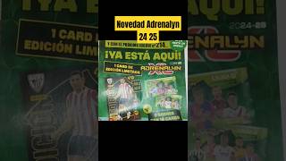 Novedad adrenalyn 24 25 panini revistajugon cromos [upl. by Aloivaf]