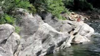 Summer 2009 Huge Cliff Jumping in New York and Vermont [upl. by Skardol]