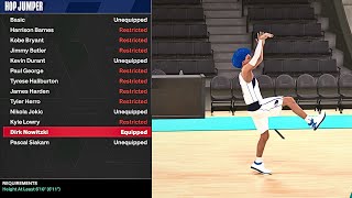 THE DIRK NOWITZKI HOP JUMPER NBA 2K24 [upl. by Rurik637]