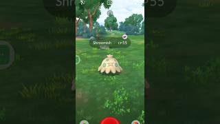 Caught a Shroomish in Pokemon go pokemongo [upl. by Nnanerak]