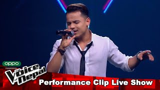 Kiran Gajmer quotLajayeraquot  LIVE Show Performance  The Voice of Nepal S3 [upl. by Nihi]