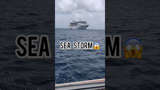 😱Scariest Sea Storm 😰🥺titanic cruise cordeliacruises Tamil vlog couple storm ship travel [upl. by Alice74]