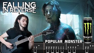 Falling In Reverse  Popular Monster Cover  TAB [upl. by Kore]