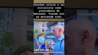 🔴Reportero corta cuando oye el nombre de Sánchez dana valencia pedrosánchez [upl. by Snah802]