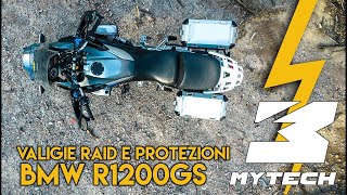 BMW R1200GS 🧳 Valigie e protezioni MyTech [upl. by Ynavoj893]