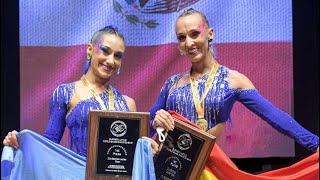 Alba y Nahir  CAMPEONAS DÚO BACHATA EUROSON LATINO 2023 🥇 [upl. by Cattima]