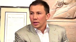 GENNADY GOLOVKIN ASKS CANELO quotWHY DID YOU WAIT FOR THE REMATCHquot SAYS THIS IS JUST ANOTHER FIGHT [upl. by Ferrand]