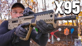 IWI Tavor X95 The Israeli Service Rifle RULES [upl. by Soalokin]