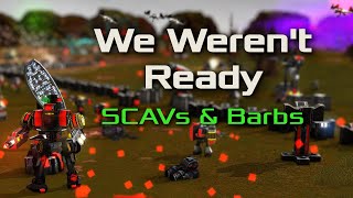 Beyond All Reason  Coop vs Barbarians vs Scavengers rtsgaming realtimestrategy bestgames [upl. by Issak]