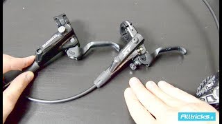 mtbchanneltube  Freni Shimano XT M8000  Alltricksit [upl. by Aissatan]