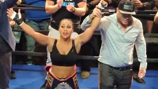 NICOLE quotHOOPZquot ALEXANDER VS NATALIE D  FULL VIDEO OF CELEBRITY BOXING MATCH [upl. by Ritz978]