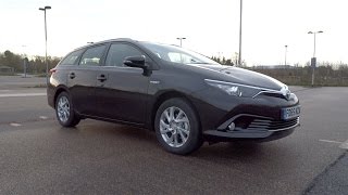 2016 Toyota Auris Touring Sports 18 VVTi Hybrid Icon StartUp and Full Vehicle Tour [upl. by Kynthia]