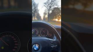 POV driving with my BMW 🫶✨🖤🌅sunset bmwdrivingcarlover [upl. by Alue]