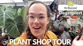 Plant Shop Tour Bosrand Oegstgeest  Plant with Roos [upl. by Lila]