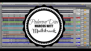 Poderoso Dios Marcos Witt Multitrack [upl. by Ecirtram]